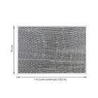 Tela Mosquiteira Extensível de Alumínio e Fibra de Vidro 70x100cm Artens