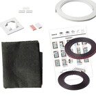 Tela Mosquiteira Magnética 110 X 130 Cm Moldura Branca E Tela