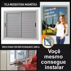 Tela Mosquiteira Magnética 110x130 Branca