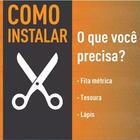 Tela Mosquiteira Magnética 110x160 Branca Grafite