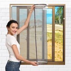 Tela Mosquiteira Magnética 90 X 90 Cm Moldura Branca E Tela B