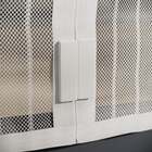 Tela Mosquiteira Cortina Magnética de Poliéster Branca 230x150cm Artens