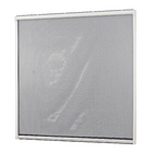 Tela Mosquiteira Retrátil Manual de Alumínio Branco e Fibra de Vidro Preta 160x160cm Excellent Artens