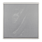 Tela Mosquiteira Retrátil Manual de Alumínio Branco e Fibra de Vidro Preta 160x160cm Excellent Artens