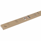 Tela Mosquiteira Retrátil Manual de Alumínio Branco e Fibra de Vidro Preta 230x140cm Excellent Artens