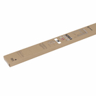 Tela Mosquiteira Retrátil Manual de Alumínio Branco e Fibra de Vidro Preta 230x180cm Excellent Artens