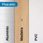 Tela Mosquiteiro Magnética Moldura Branca Telas Mm 230 X 230