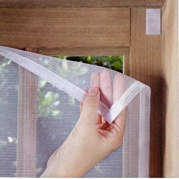 Tela Mosquiteiro Para Janela 0,80m X 1,00m  Com Velcro