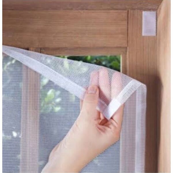 Tela Mosquiteiro Para Portas E Janelas Com Velcro - 1,23m X 2