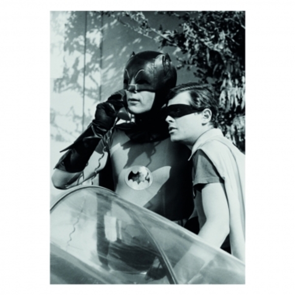Tela Movie Batman And Robin Alert 50 X 70 X 2 5 Cm