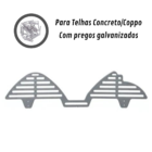 Tela Passarinheira Telha Concreto / Coppo Veneto Cinza 50 Un