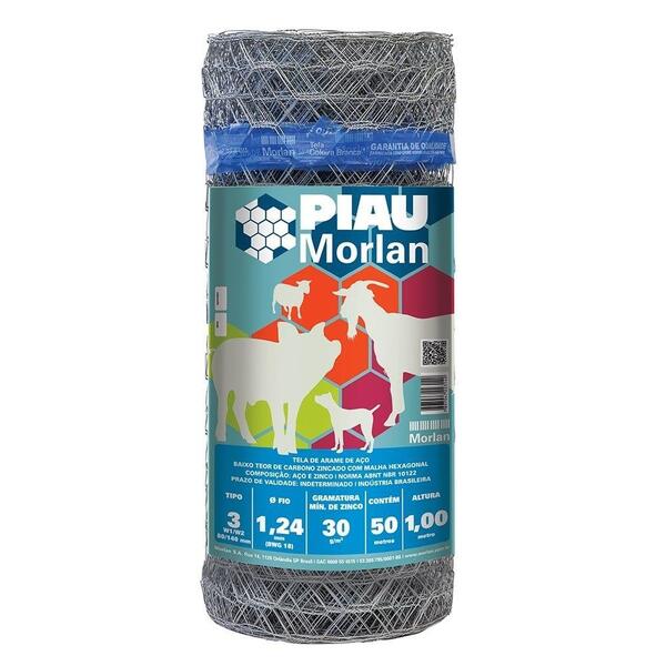 Tela Piau Morlan Mangueirão 3 X 18 X 1,00m 50m