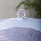 Tela Protetora Para Alimentos De Metal Revestido Branco 30cm