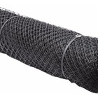 Tela Pvc Viveiro Preto 1 X 10metros