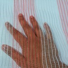 Tela Sinalizadora Laranja E Branca 1,20 Lar X 50,00