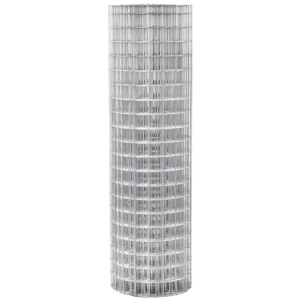 Tela Soldada 5x5cm, Fio 16, Galvanizada, Altura 1,0m, Rolo 25