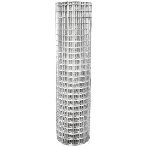 Tela Soldada Galvanizada 5x5cm Fio 1,65mm Altura 1,20m Rolo 2