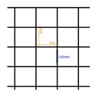 Tela Soldada Galvanizada 5x5cm Fio 1,65mm Altura 1,50m Rolo 2