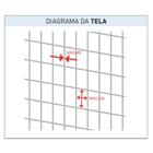 Tela Soldada Tag Malha 6,5x15cm Fio 2,30mm Rl 25x1,2m