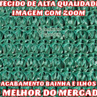 Tela Sombra Toldo Sombreamento Verde 95% 6 X 4 Bainha Ilhos