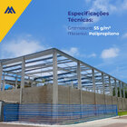 Tela Tapume Giro Proteção Azul 1,20m X 50,00m