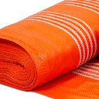 Tela Tapume Pesada Guarda-Corpo  Laranja 1,20m X 100,00m