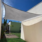 Tela Toldo 3x3 Sombreamento Sun Shade Noronha Uv  - Cinza - C