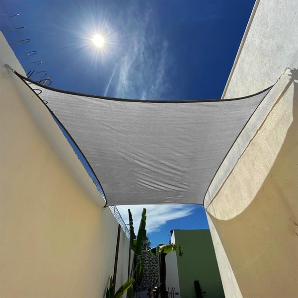 Tela Toldo 3x4 Sombreamento Sun Shade Noronha Uv - Cinza - Cor