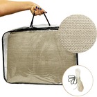 Tela Toldo 3x5 Sombreamento Sun Shade Noronha Uv - Marrom - C