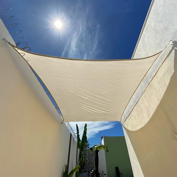 Tela Toldo 3x5 Sombreamento Sun Shade Noronha Uv - Marrom - C