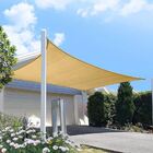 Tela Toldo Sombreamento Shade 4x2mts + Kit Instal. Cor Areia