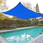 Tela Toldo Sombreamento Shade 4x2mts + Kit Instal. Cor Azul