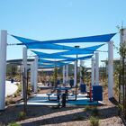 Tela Toldo Sombreamento Shade 5x5x7m + Kit Instal. Cor Areia
