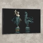 Telas Canvas Com Moldura Deusa Da Justiça