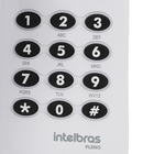 Telefone de Mesa com Fio Cinza Pleno Intelbras