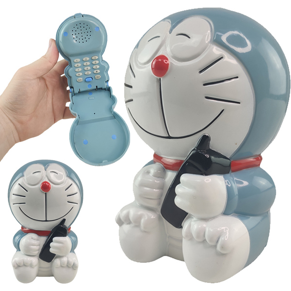 Telefone Fixo Gato Doraemon De Mesa Vintage Anime Desenho Man
