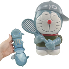 Telefone Fixo Vintage Doraemon Gato Tenista Anime Decorativo
