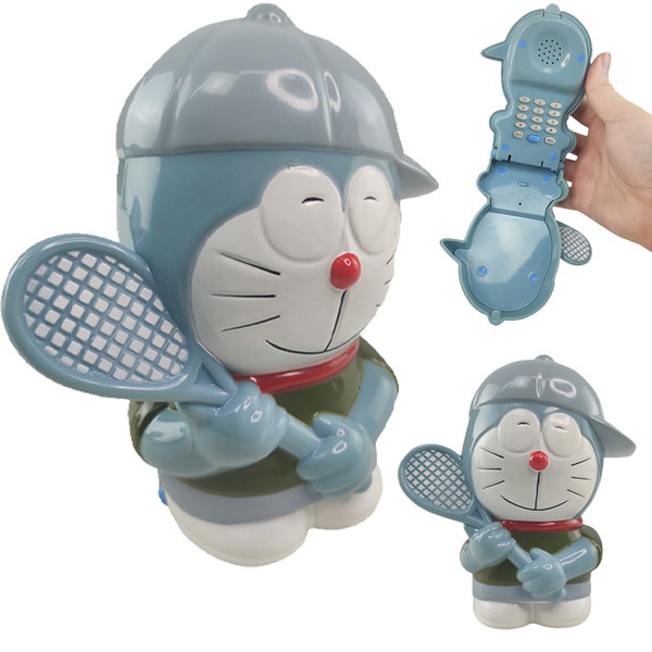 Telefone Fixo Vintage Gato Doraemon Decorativo Tenista Anime