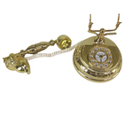 Telefone Mesa Ouro Vintage Fixo Classico Retro Viva Voz Casa