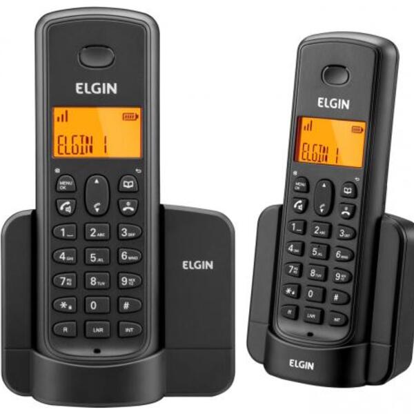 Telefone S/fio Elgin Tsf8002 1 Ramal Identificador Viva Voz