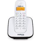 Telefone Sem Fio Branco E Preto Intelbras Ts 3110