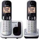 Telefone Sem Fio Com Id Base + Ramal Kx-tgc212lb1 Cinza Panas
