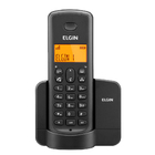 Telefone Sem Fio Elgin 8003 Com 2 Ramal Preto 42tsf8003000