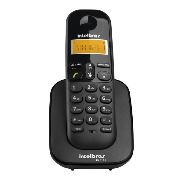 Telefone Sem Fio Intelbras Ts3111 Ramal Preto