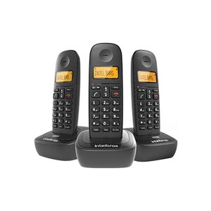 Foto de Telefone Sem Fio Intelbras Ts-2513 Id Preto 4122513
