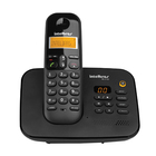 Telefone sem Fio Preto TS3130 Intelbras
