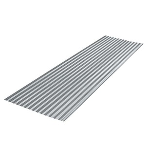 Telha Metalica Aco Galvalume Ondulada 3x1m Cinza Calha Forte Leroy Merlin