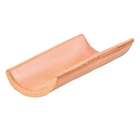 Telha Bico de Pato de Cerâmica Colonial Paulista Vermelho 18cm Cerâmica Marajó