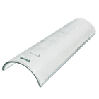 Telha canal de Vidro Colonial Canal 160mmx450mm Ibravir