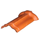 TELHA CERAMICA CUMEEIRA VERMELHA COMPRIMENTO 41,50 CM LARGURA 15,00 CM MARAJO